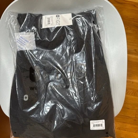 Ultra High Rise Shelby Wide Leg Scrub Pants - Picture 4 of 4